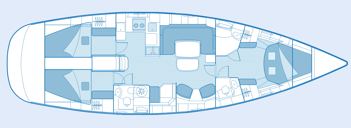 Astra Charter cabin plan
